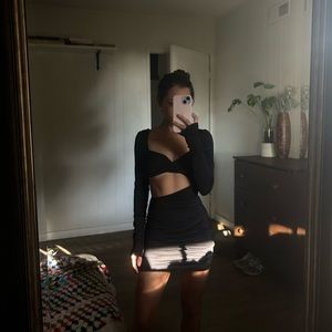 Black Mini Dress